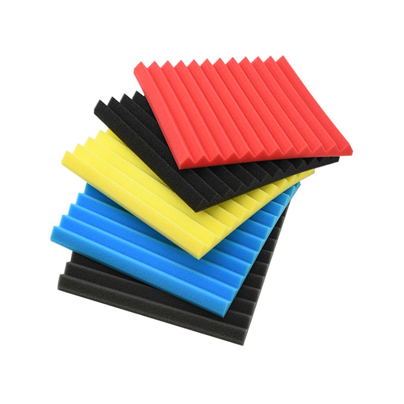 Egyedi gyári KTV zenei szoba hangelnyelő ütésálló pamutszivacs akusztikus poliuretán szivacs hab zenefelvételhez